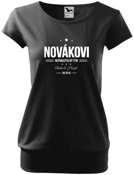 Dámské tričko Neporazitelný tým