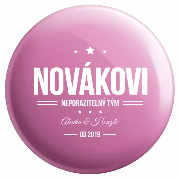 Placka Neporazitelný tým