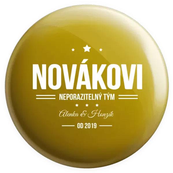 Placka Neporazitelný tým