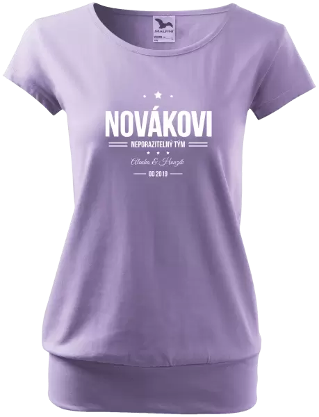 Dámské tričko Neporazitelný tým
