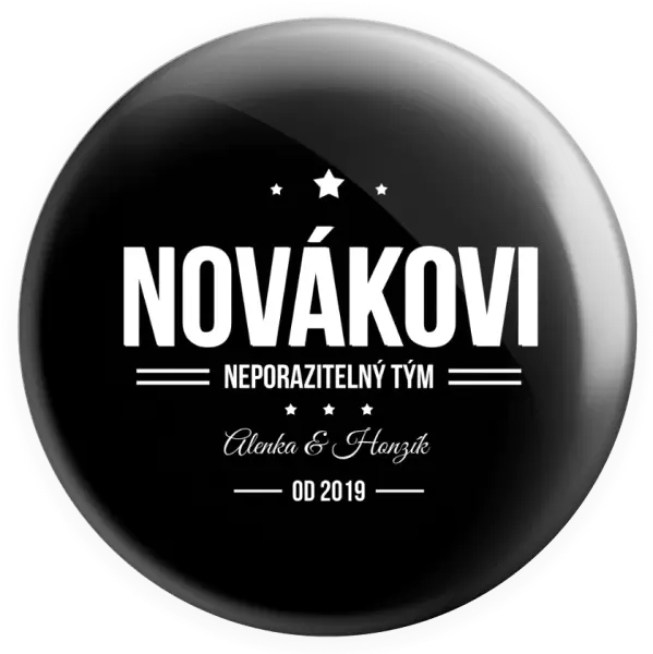 Placka Neporazitelný tým