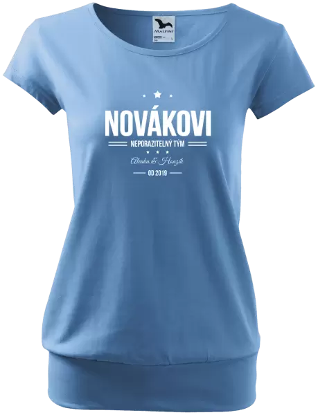 Dámské tričko Neporazitelný tým