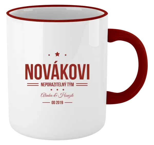 Hrnek Neporazitelný tým