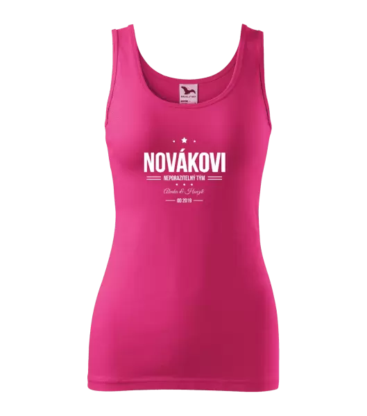 Dámské tílko Neporazitelný tým