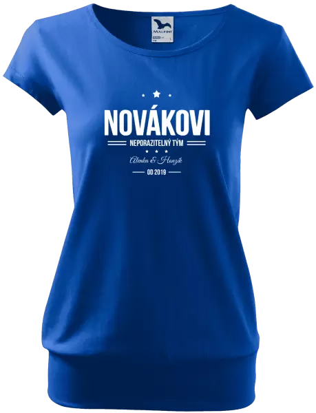 Dámské tričko Neporazitelný tým