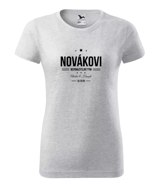 Dámské tričko Neporazitelný tým
