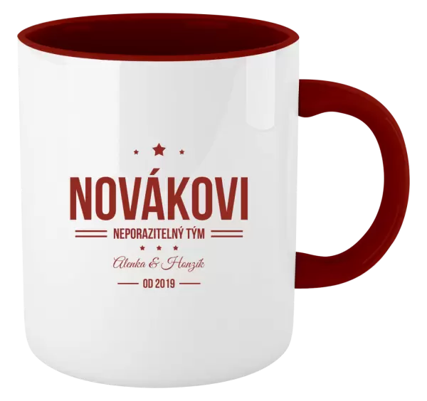 Hrnek Neporazitelný tým