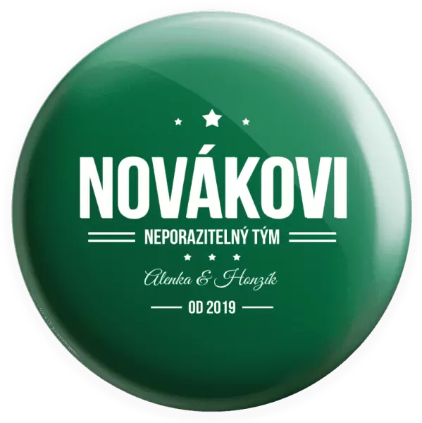 Placka Neporazitelný tým