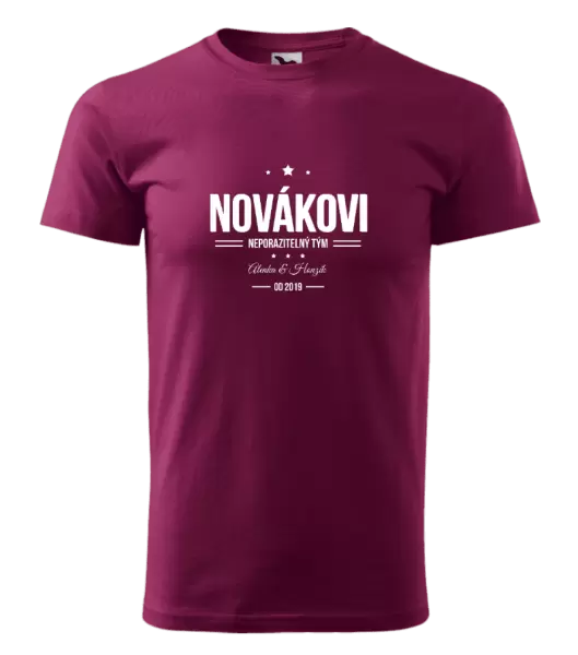 Pánské tričko Neporazitelný tým