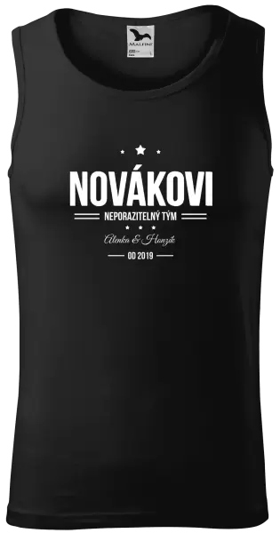 Pánské tílko Neporazitelný tým