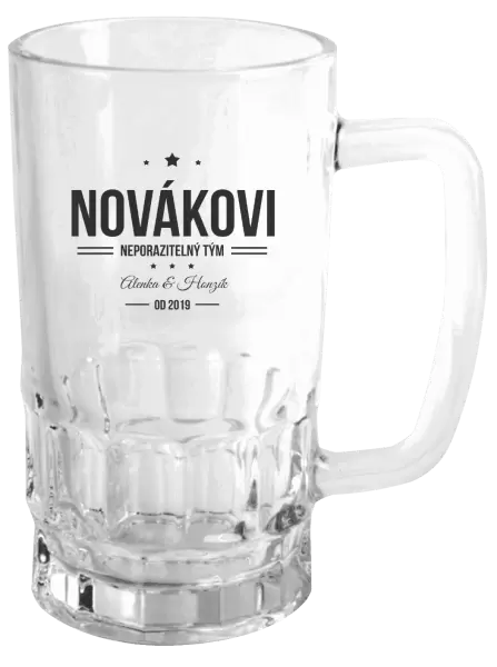 Půllitr Neporazitelný tým