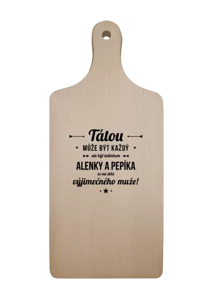 Prkénko Tátou může být každý se jmény