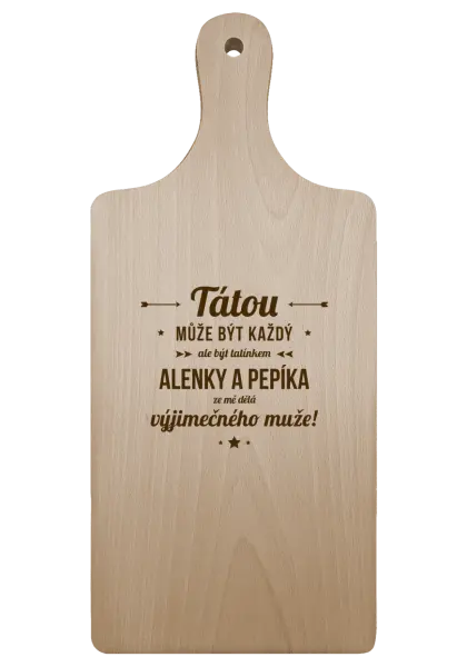 Prkénko Tátou může být každý se jmény