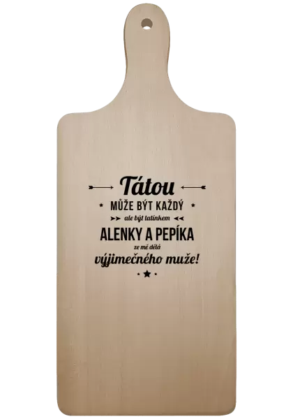 Prkénko Tátou může být každý se jmény