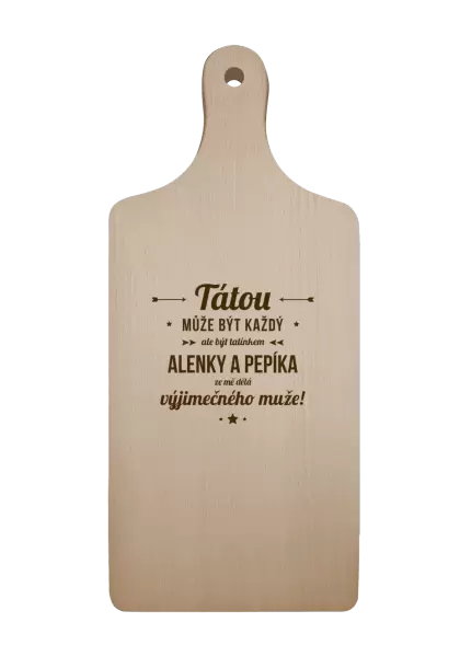 Prkénko Tátou může být každý se jmény
