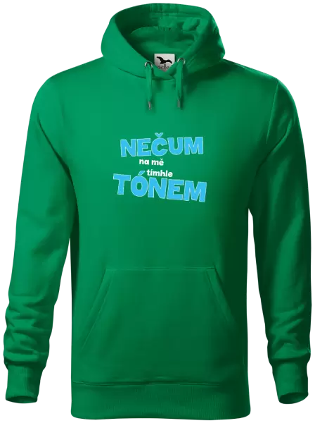 Pánská mikina Nečum na mě tímhle tónem