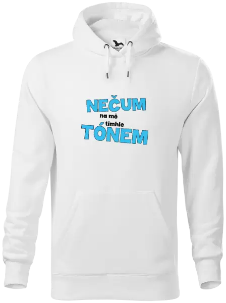 Pánská mikina Nečum na mě tímhle tónem