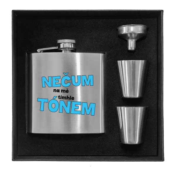 Placatka v krabičce Nečum na mě tímhle tónem