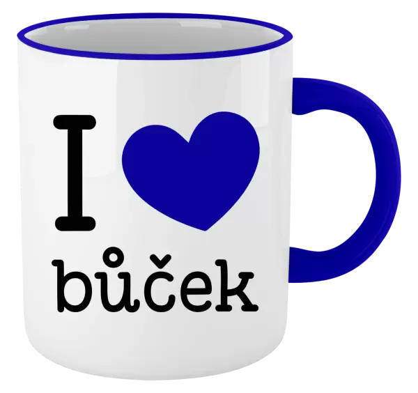 Hrnek I love bůček