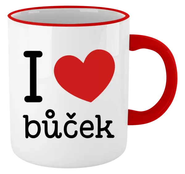 Hrnek I love bůček
