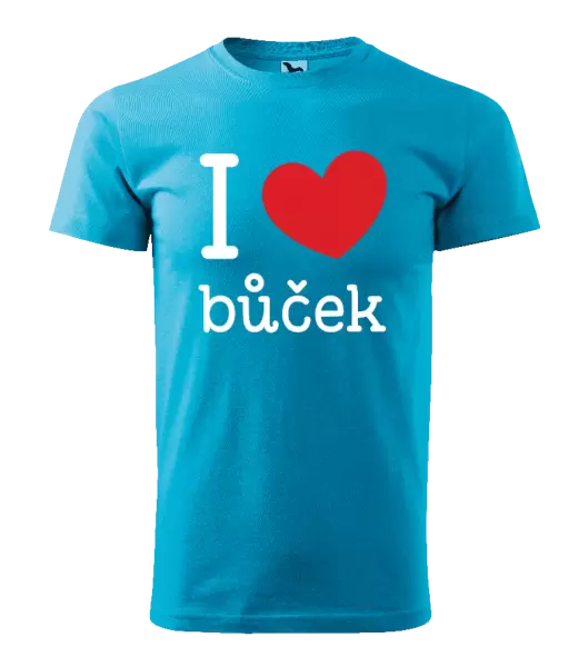 Pánské tričko I love bůček