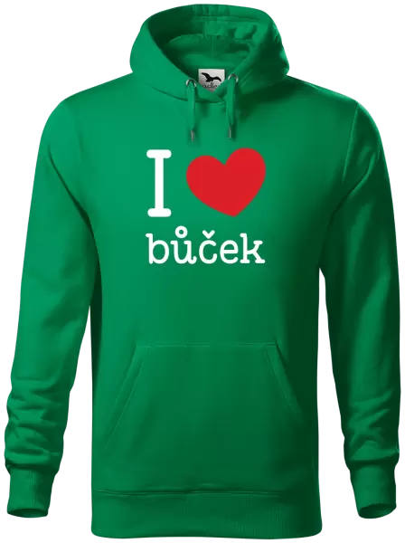 Pánská mikina I love bůček