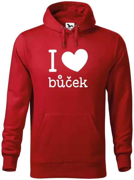 Pánská mikina I love bůček