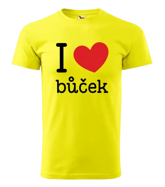 Pánské tričko I love bůček