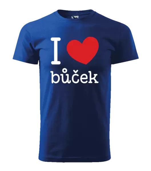 Pánské tričko I love bůček