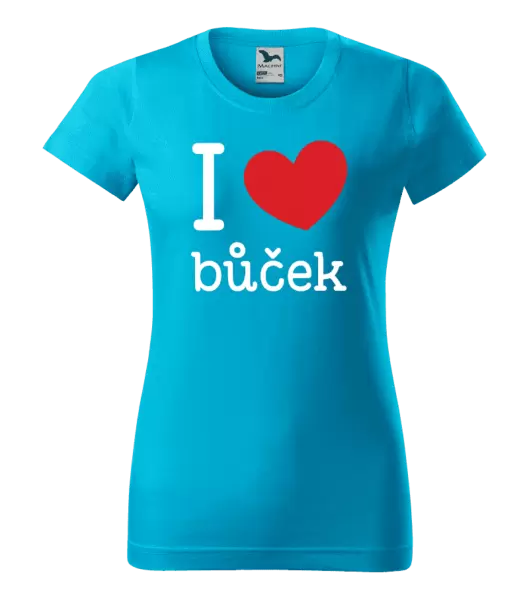 Dámské tričko I love bůček