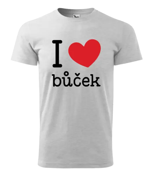 Pánské tričko I love bůček