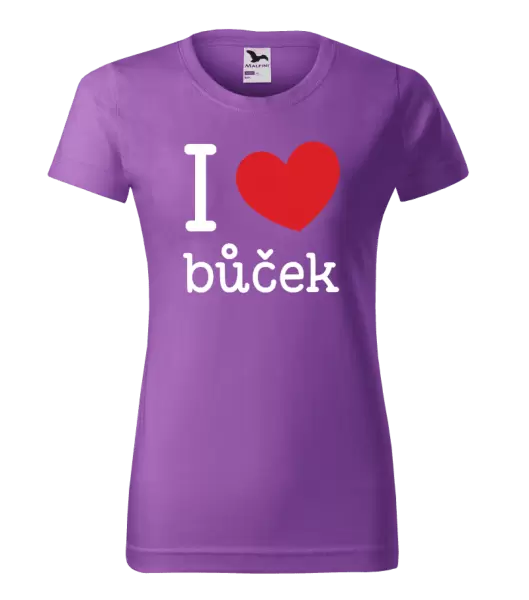 Dámské tričko I love bůček