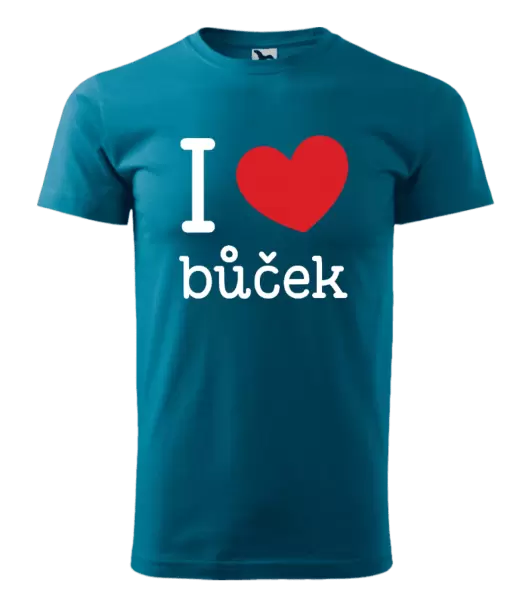 Pánské tričko I love bůček