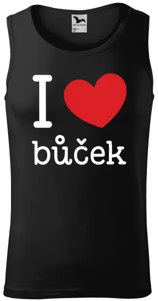 Pánské tílko I love bůček