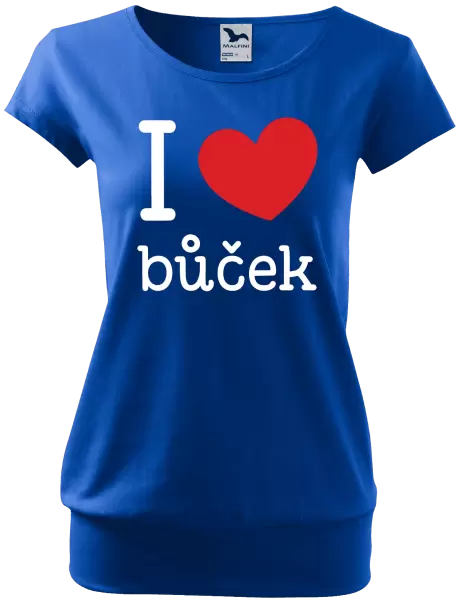 Dámské tričko I love bůček