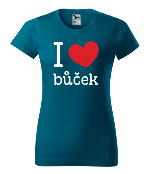 Dámské tričko I love bůček