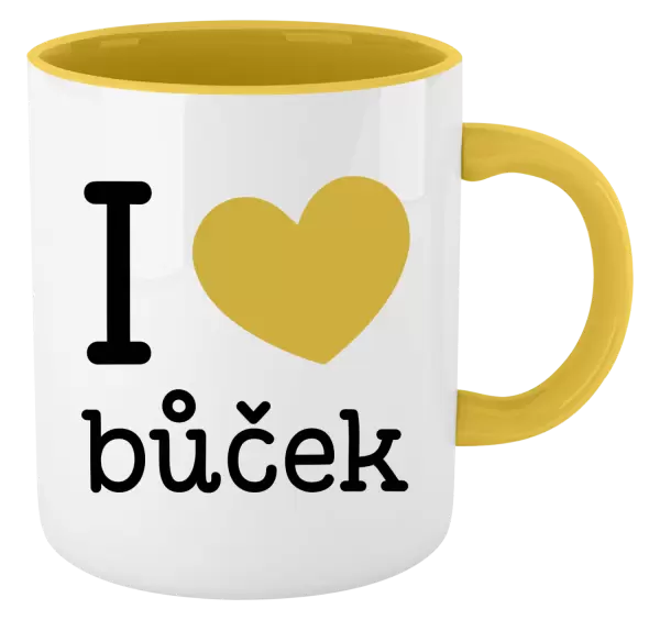 Hrnek I love bůček