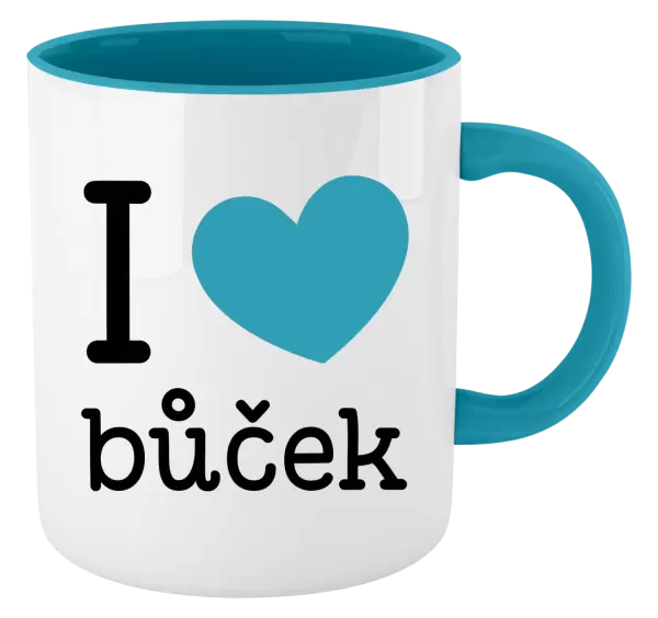 Hrnek I love bůček