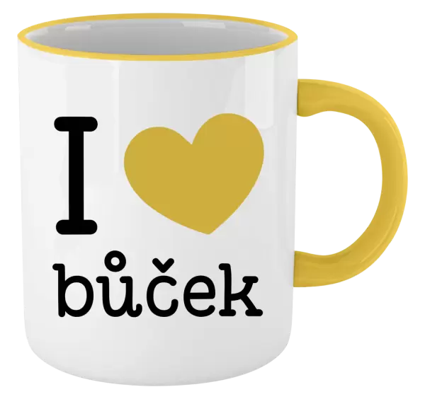 Hrnek I love bůček