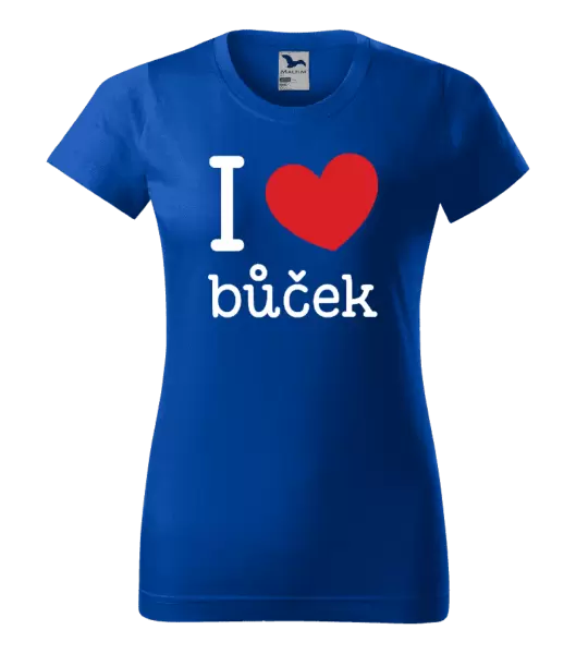 Dámské tričko I love bůček
