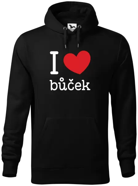 Pánská mikina I love bůček