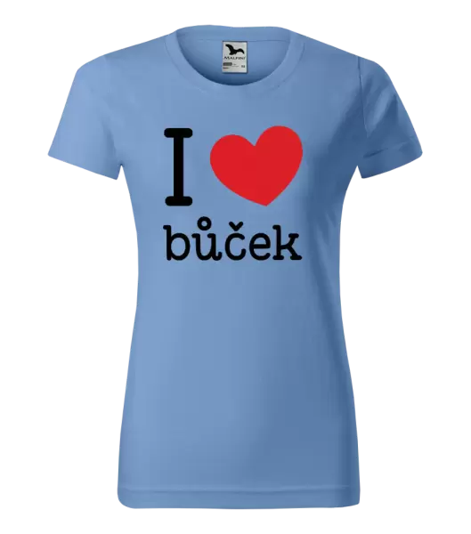Dámské tričko I love bůček