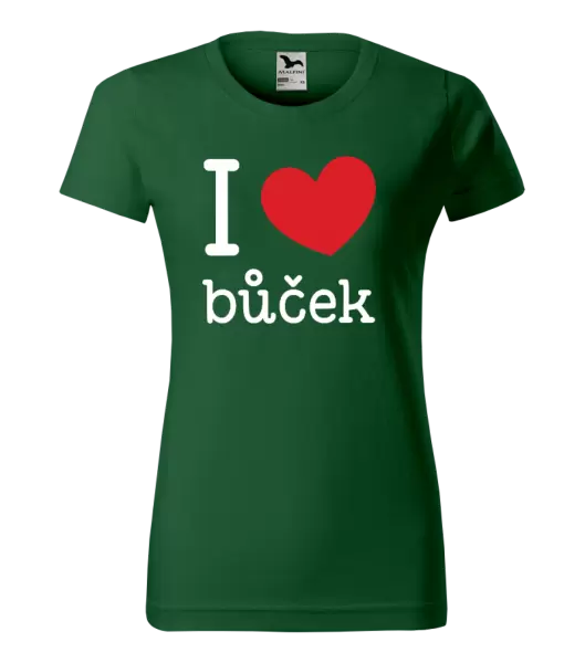 Dámské tričko I love bůček