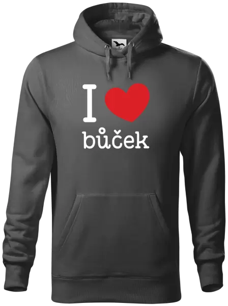Pánská mikina I love bůček