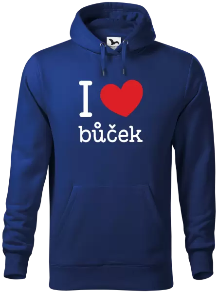 Pánská mikina I love bůček