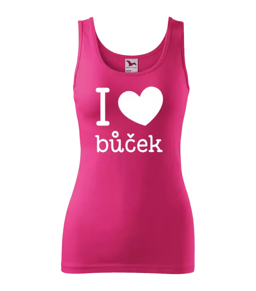 Dámské tílko I love bůček