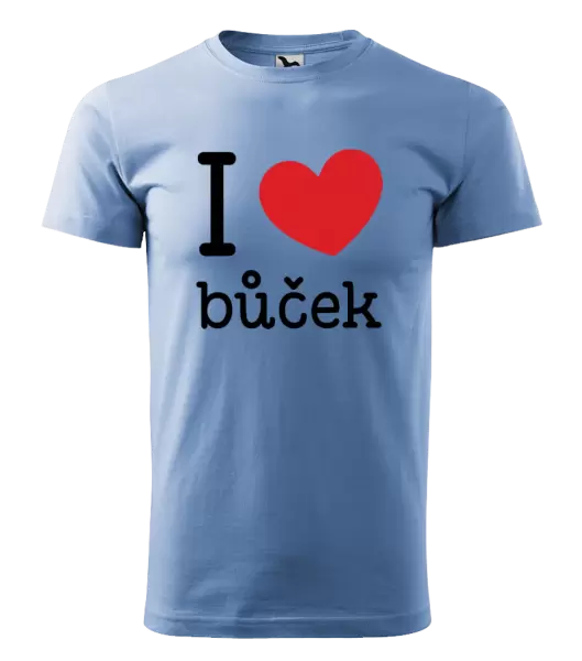 Pánské tričko I love bůček