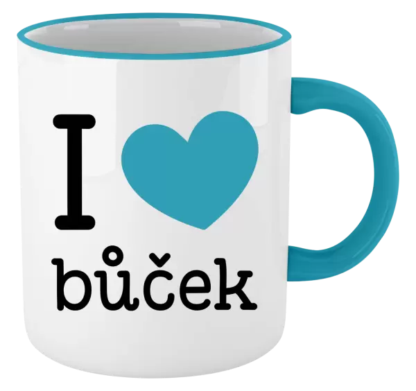 Hrnek I love bůček