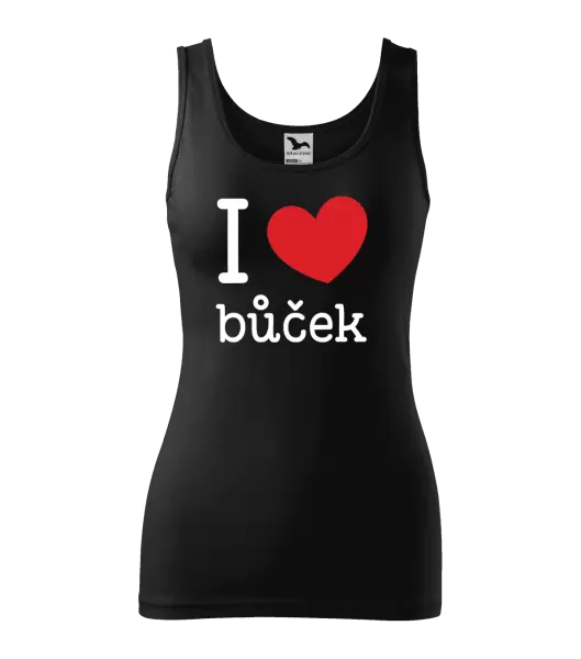 Dámské tílko I love bůček