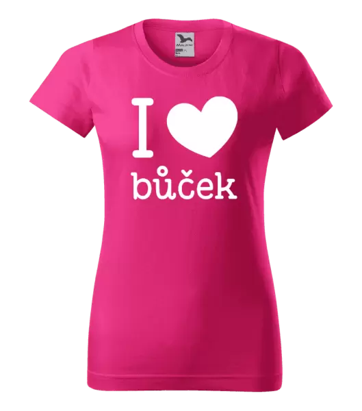 Dámské tričko I love bůček